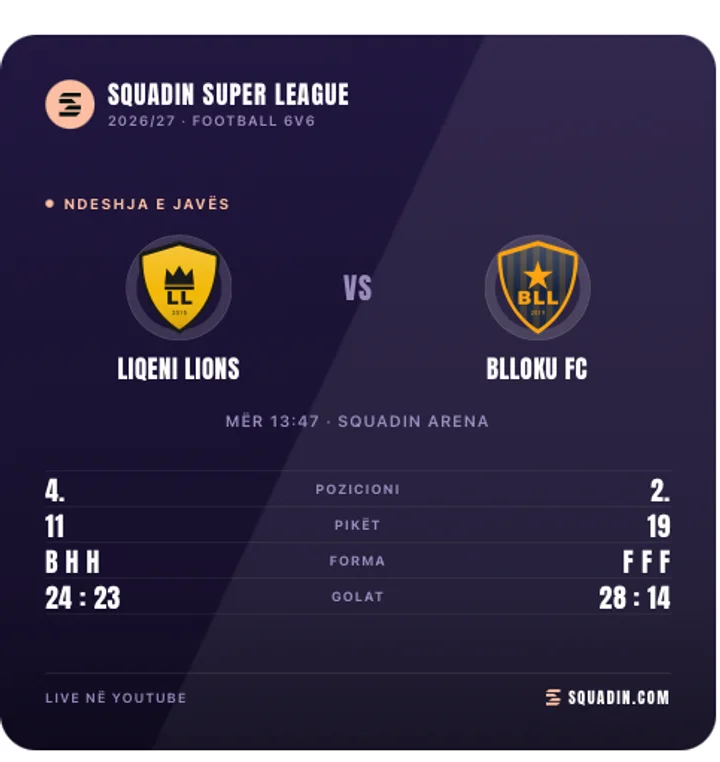 Next match card
