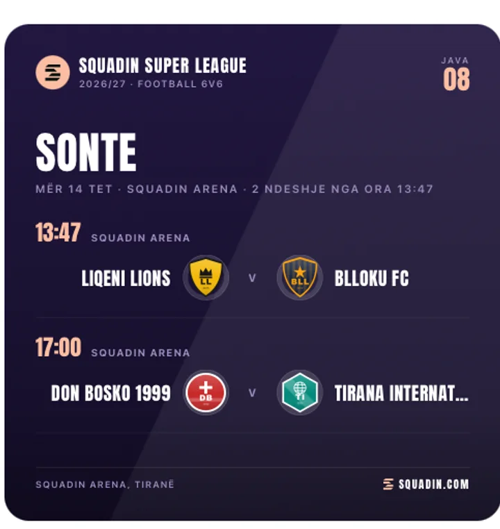 Tonight card